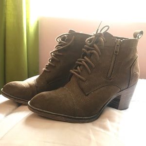 Brown Ankle Booties